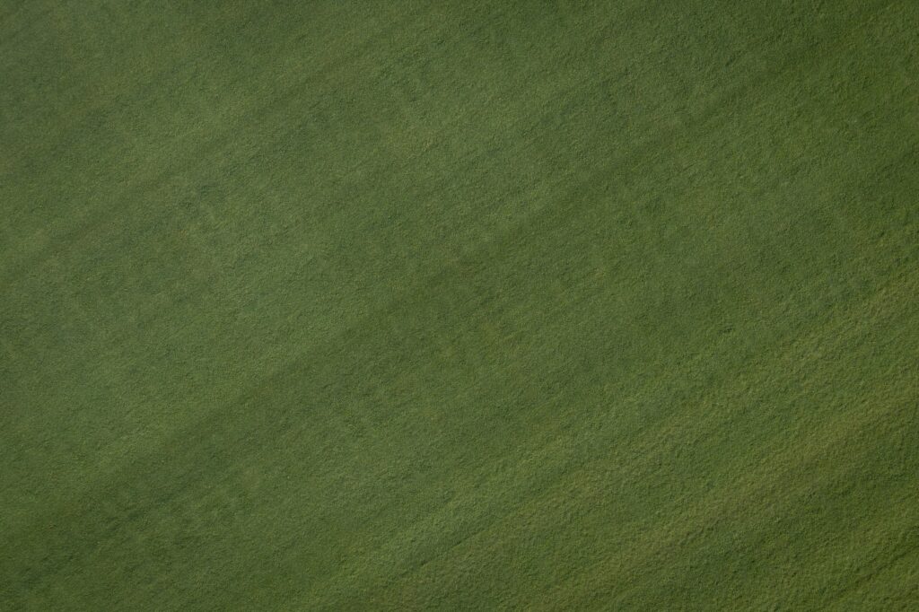 A natural grass football pitch during drainage and sub-base works