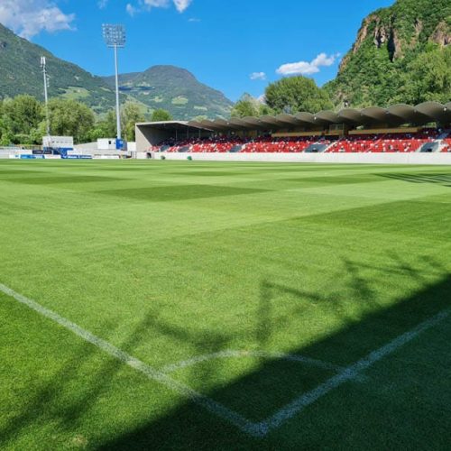 A technical intervention on the turf during overseeding and lawn regeneration